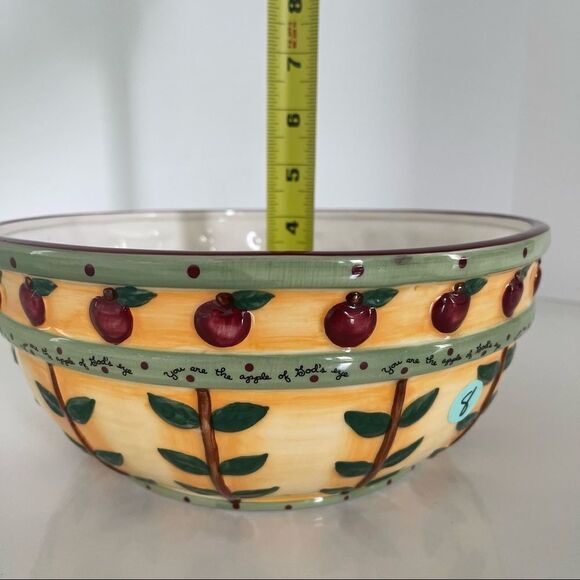 Dicksons Karla Dornacher You are the apple of God’s eye Bowl - Picture 4 of 6